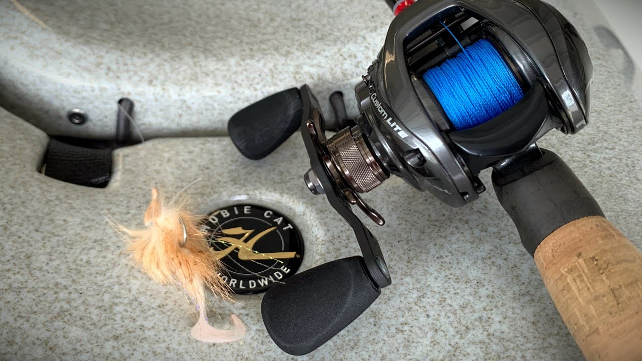 My NEW Reel, NEW Rod, and NEW Bait Combination for Kayak Fishing